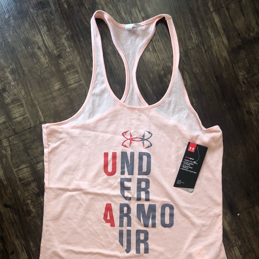 Pink Under Armour Tank